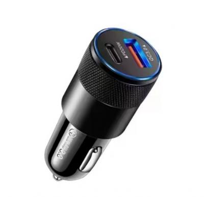 Sztvargyújtós Autós USB töltő USB-A+USB-C