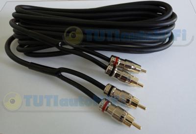 RCA 5m 3x árnyékolt HI-END szerelt 