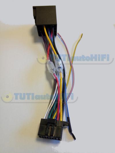 Pioneer Multimédia Fejegység ISO csatlakozó