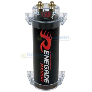 1,2 Farad autóhifi kondenzátor Renegade